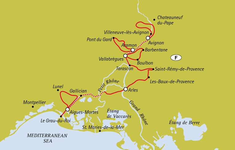 Tourmap Provence