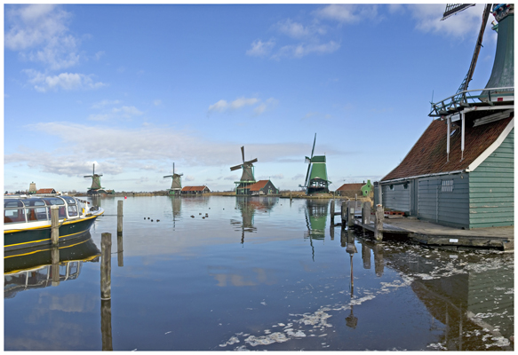 Windmills in Zaanse Schans