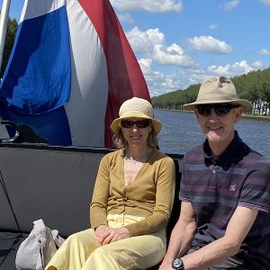 Guests on the deck of the Magnifique IV