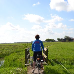 Cycling through Friesland