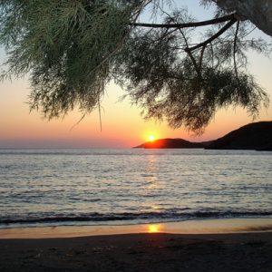 Sunset on Kythnos