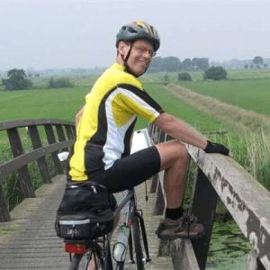 Tour leader in Kinderdijk