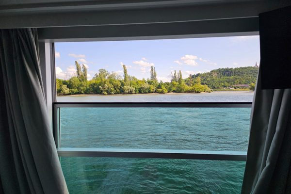 The view from your cabin