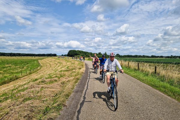 Cycling to Ravenstein