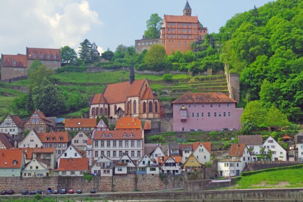 Near Eberbach along the Neckar
