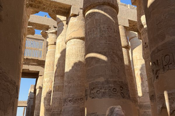 Inside Karnak Temple