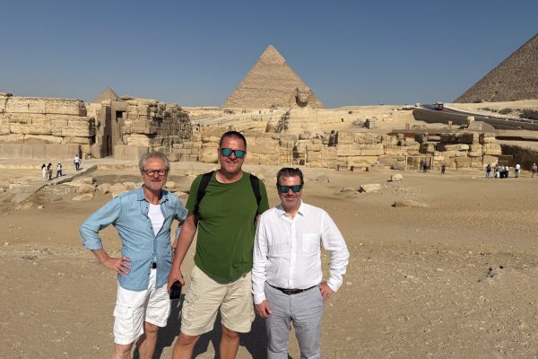 Visiting Giza